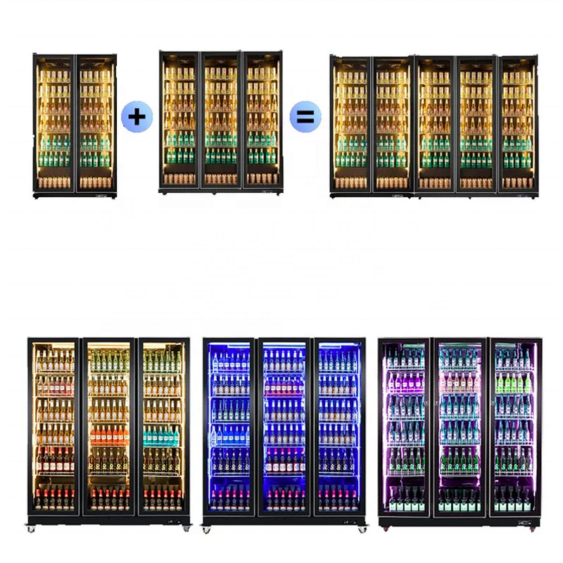 Beverage Coolers Factory - Commercial Display Cabinets Glass Door Chiller Refrigerator