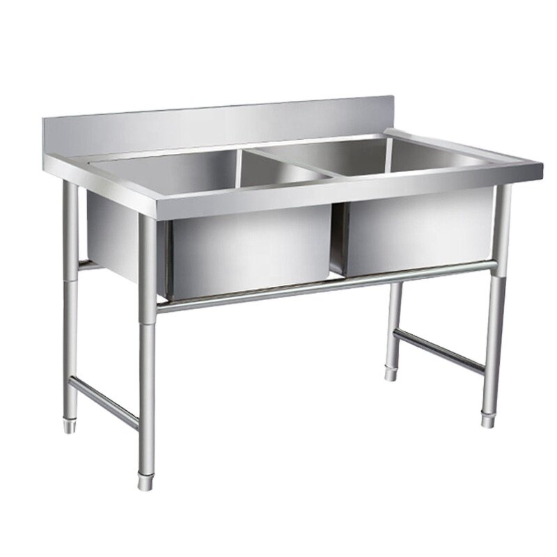 Double Bowl Sink Manufacturer - Commercial Restaurant Kitchen Food Grade Stainless Steel