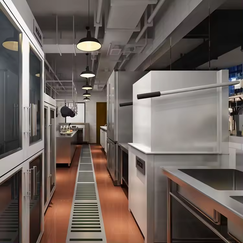 Intelligent Stir Fry Machine Factory - Commercial Multifunction Electric Non Stick Steel