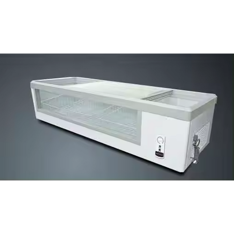 Glass Door Freezer Manufacturer - Commercial Stainless Steel Fan Cooling Refrigerated