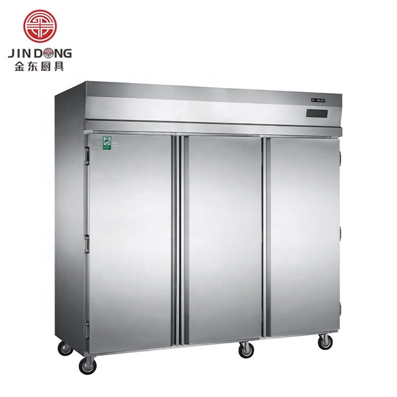 Upright Freezer Manufacturer - Luxury Commercial 6 Door Stainless Steel Deep Freezers