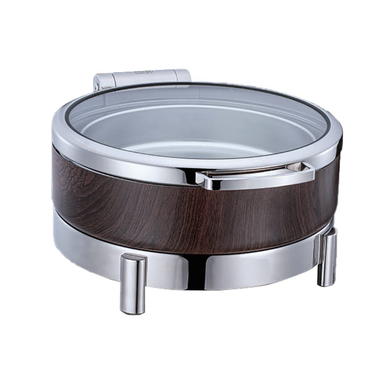 Stainless Steel Chafing Dish Manufacturer - Visible Glass Chafer Dish Buffet Sets