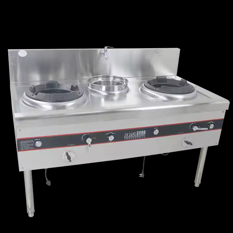 Commercial Gas Stove Manufacturer - Restaurant Single Double burner Cooker Hotel Kitchen