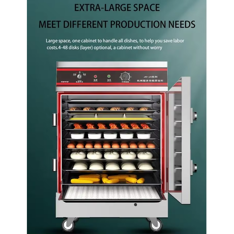 Rice Steaming Machine Factory - High Quality Cabinet Electric 10 Trays