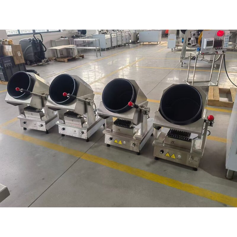 Fried Rice Roaster Machine Supplier - Restaurant Cooking Machine Robot Automatic Stir