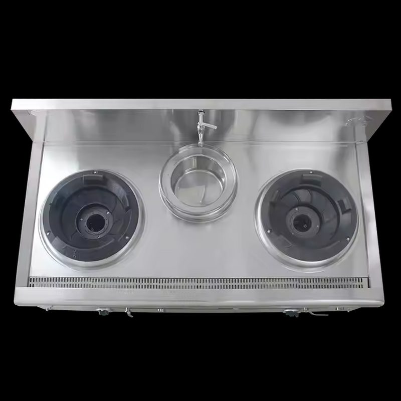 Commercial Gas Stove Manufacturer - Restaurant Single Double burner Cooker Hotel Kitchen