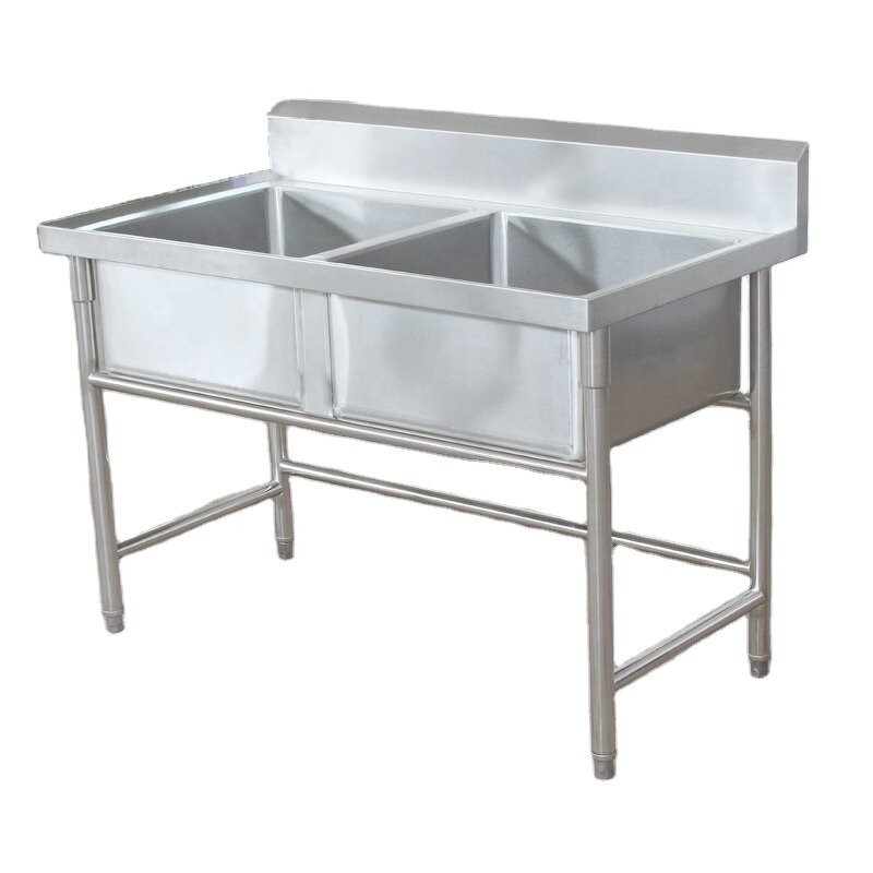 Double Bowl Sink Manufacturer - Commercial Restaurant Kitchen Food Grade Stainless Steel