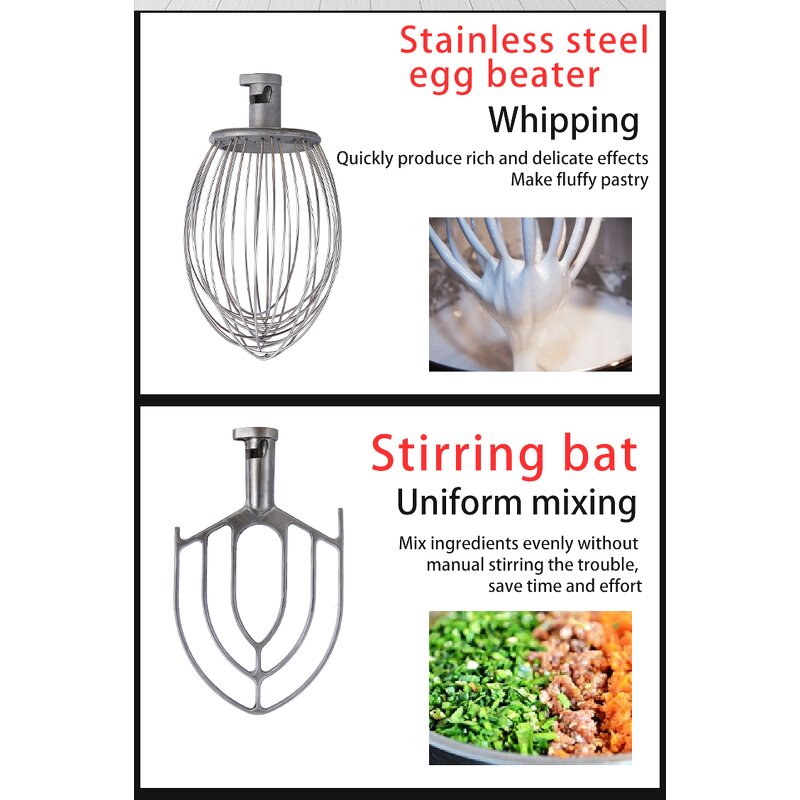 Bakery Kneading Machine Supplier - Commercial 20L Bread Pizza Spiral Dough Mixer