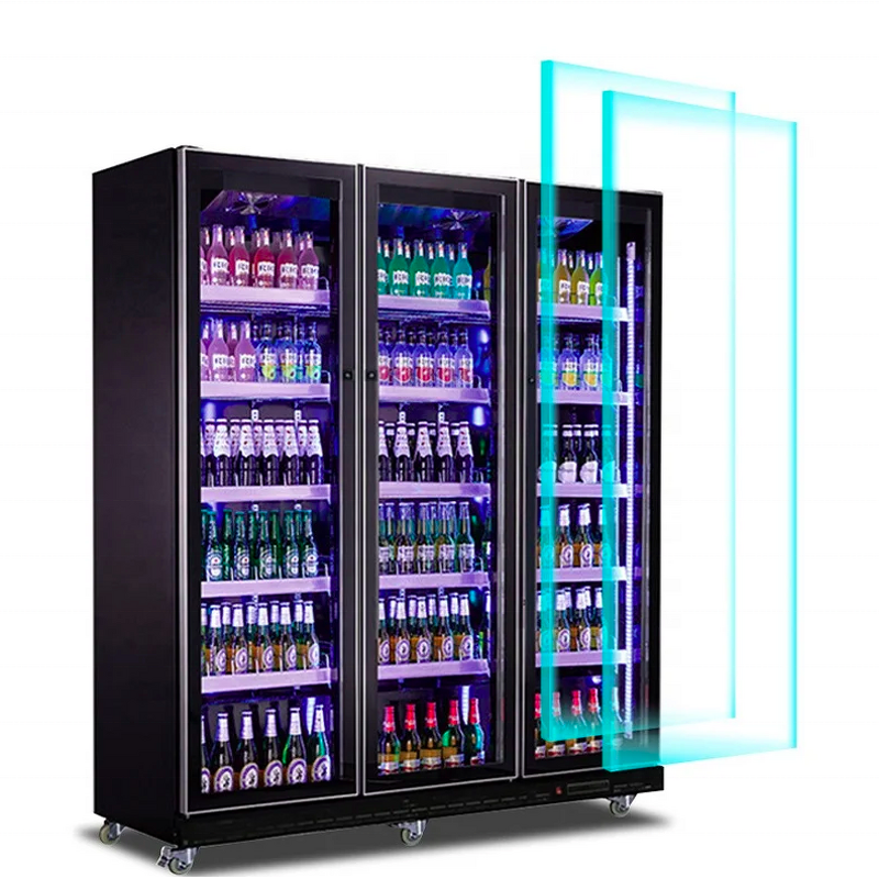 Beverage Coolers Factory - Commercial Display Cabinets Glass Door Chiller Refrigerator