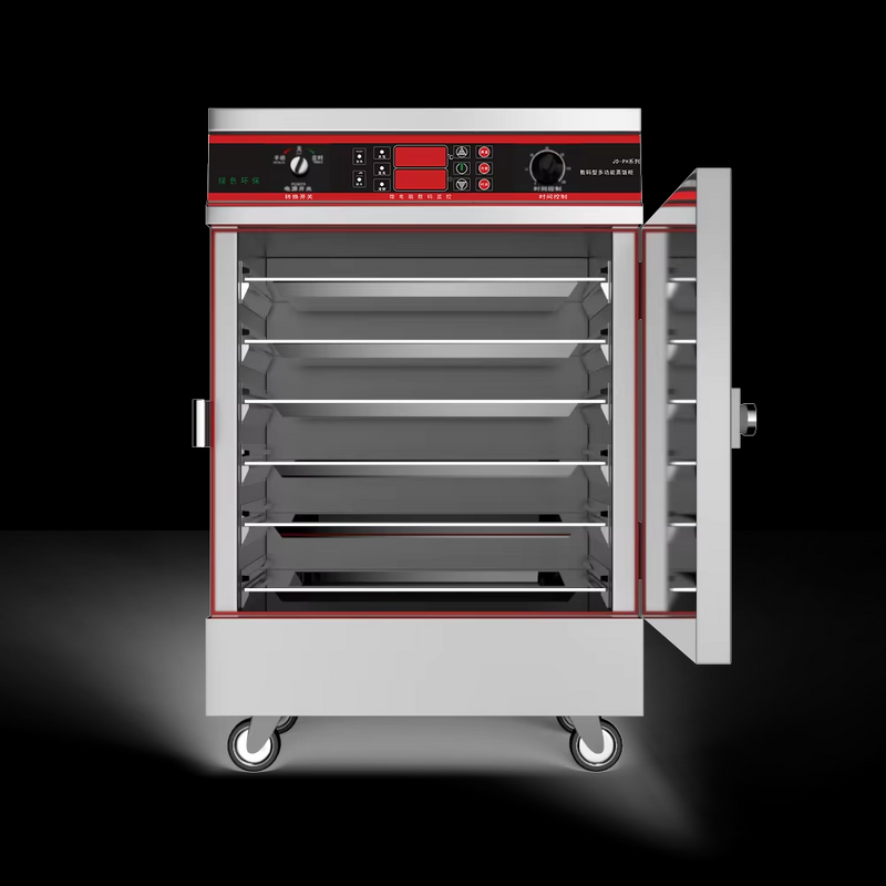 Automatic Steamer Manufacturer - 6-24 Tray Round Noodle Gas Electric Momo Dumpling