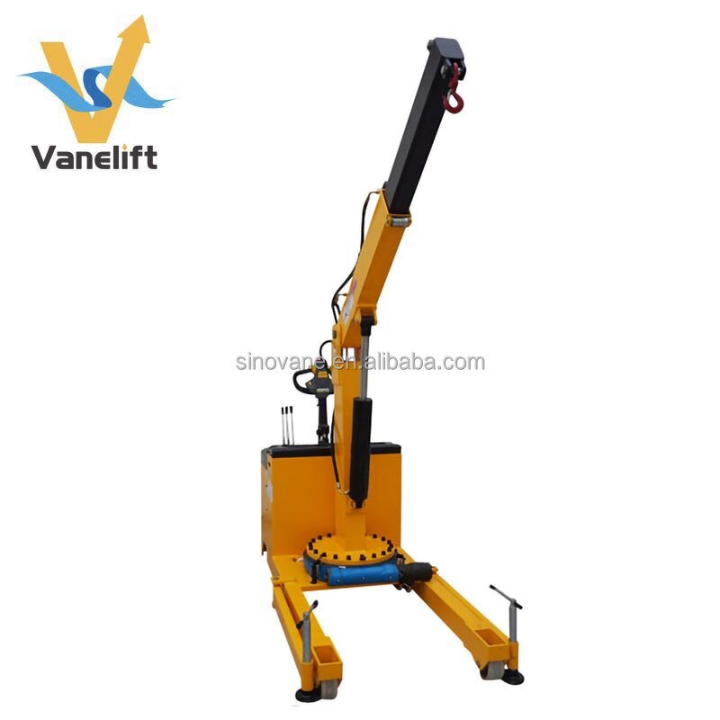 Electric Floor Shop Crane Supplier - Hot Sale 500-1000 kg 90-180 Degree Rotary Engine