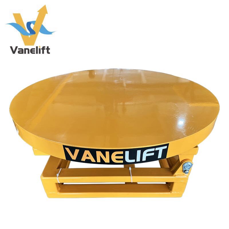 Rotary Lift Table Supplier - Factory Direct 500kg-4T Remote Control Rotatable Turning