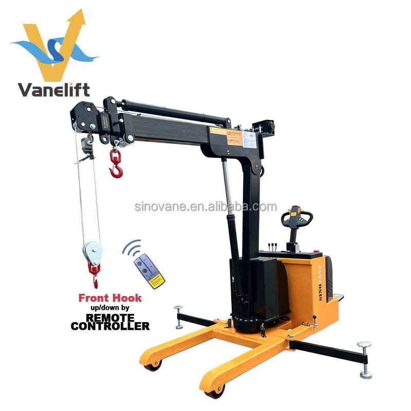 Mobile Electric Rotatable Crane Manufacturer - 1000-2000 kg Portable Turning Lifting Hook
