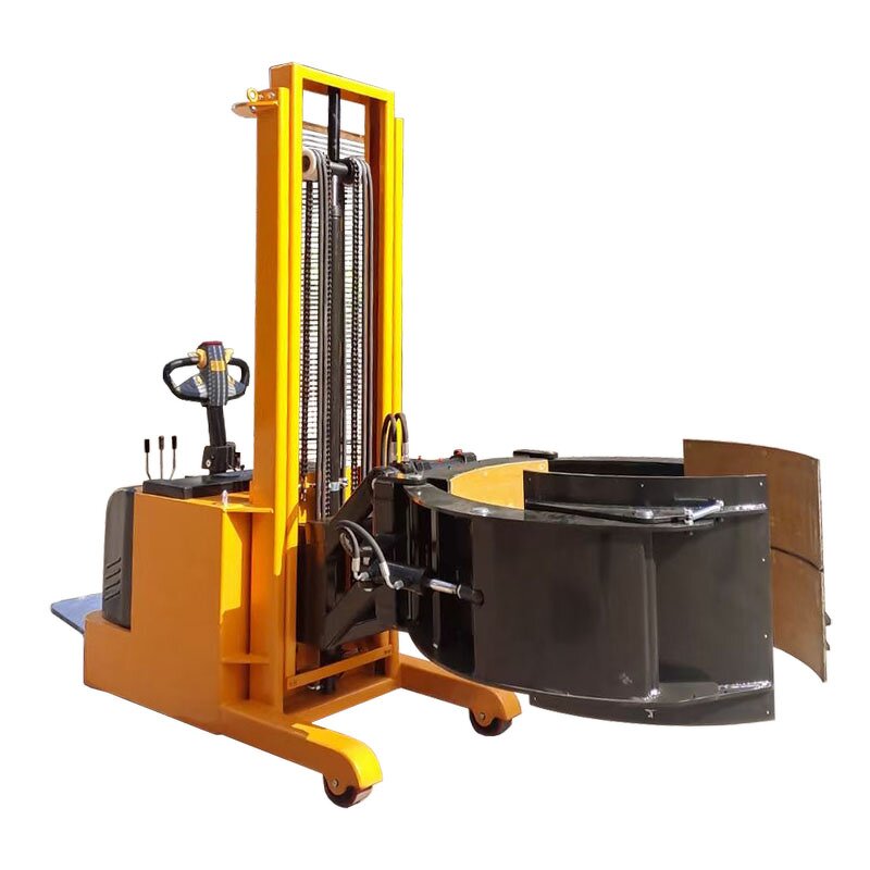 Electric Bale Lifting Machine Manufacturer - VANELIFT Battery Coil Roll Turning with