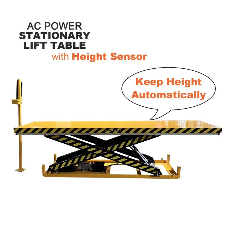 Electric Lift Table Factory - Infrared Height Sensor 1-6 Ton Ground Mounted Automatic