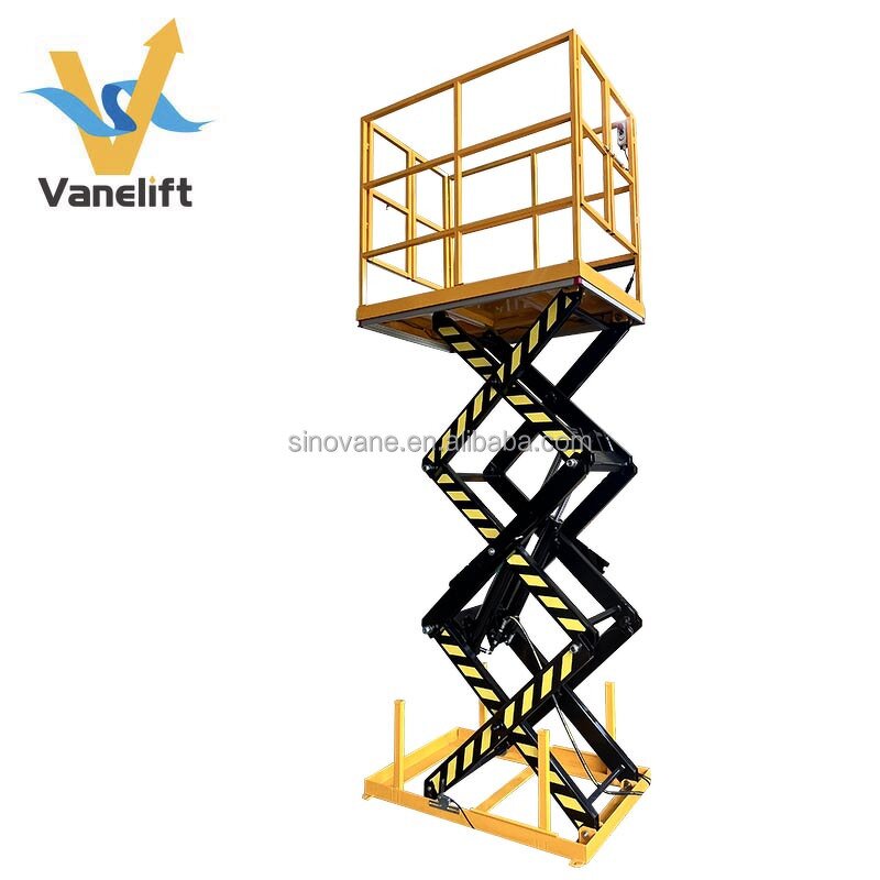 Pit Mounted Scissor Lift Factory - 1-10 Ton 3-9 Meter Electric Hydraulic with Fence