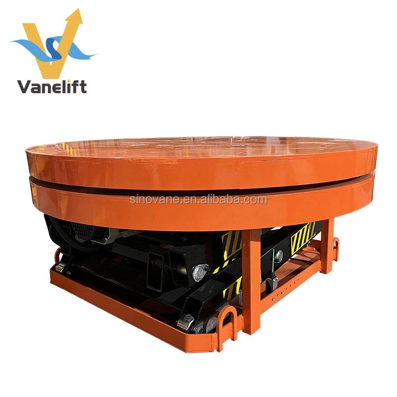 Rotary Lift Table Manufacturer - China Factory 500-2000 kg Automatic Hydraulic Turn