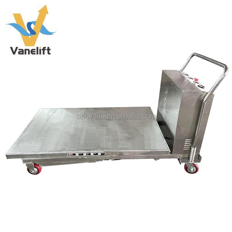 Semi Electric Lift Tables Manufacturer - High Quality Stainless 304 1000-2000 Lbs CE
