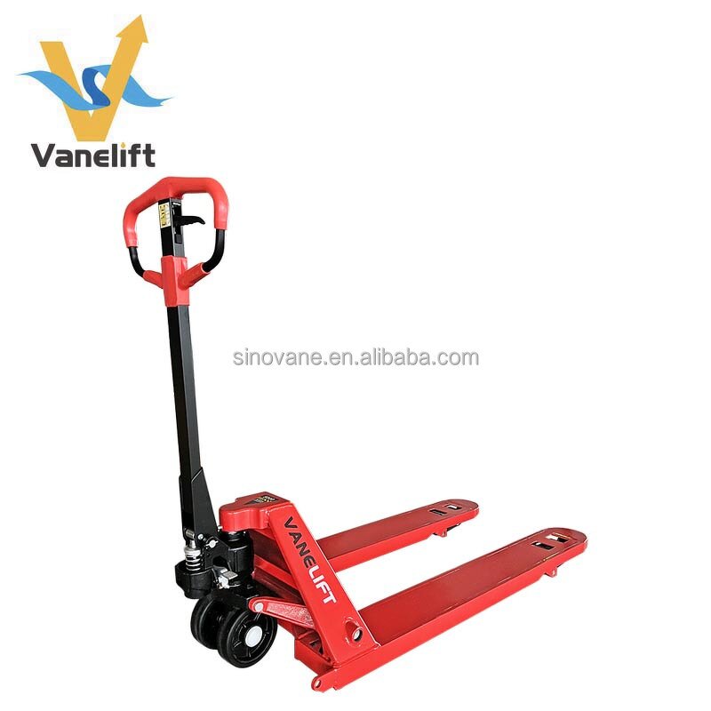 Hand Pallet Truck Manufacturer - VANELIFT 5T 5000kg Heavy Duty Manual Jack Trolley