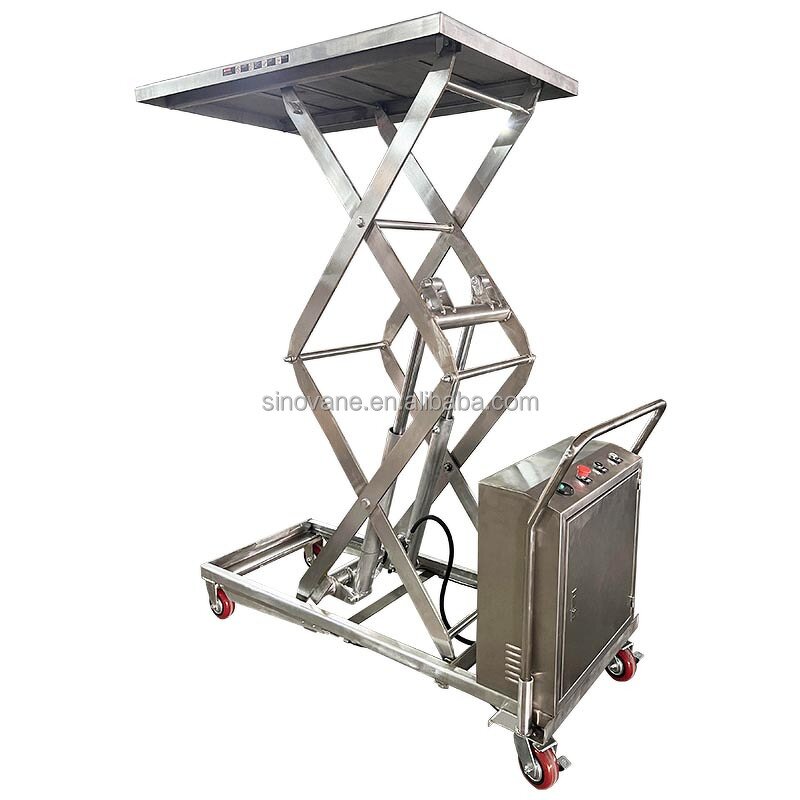 Stainless Steel Lifting Table Supplier - China Manufacturer SS316 0.5-1 Ton Battery Hydraulic