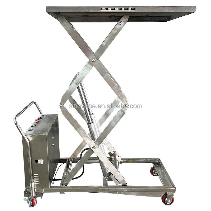 Stainless Steel Elevator Table Manufacturer - China Factory 500-1000 kg 304 Electric Corrosion