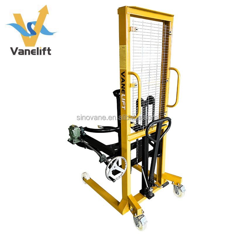Manual Drum Lifter Manufacturer - 450kg 1.5m Oil Pourer Economical Liquid Pour Machine
