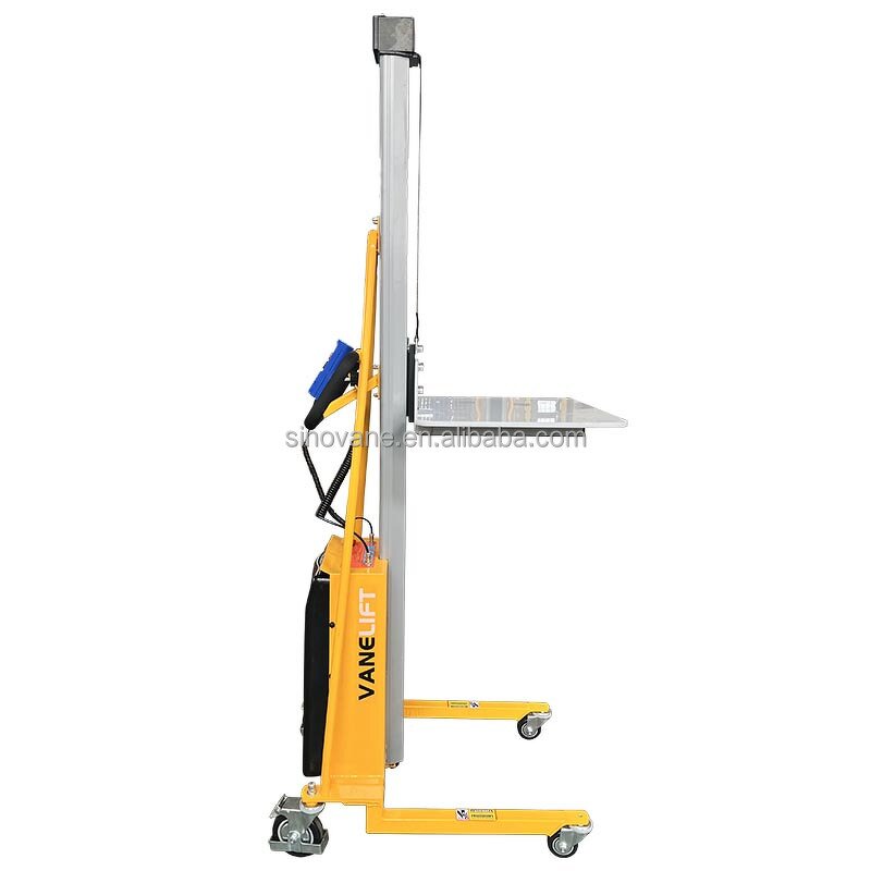 Mini Electric Platform Lift Manufacturer - 1.5-2m Height 100-200 kg Small Goods Battery
