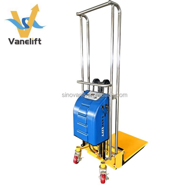 Semi Electric Stacker Factory - BDDJS 1.3-1.7 m Battery Light Weight Pallet Adjustable