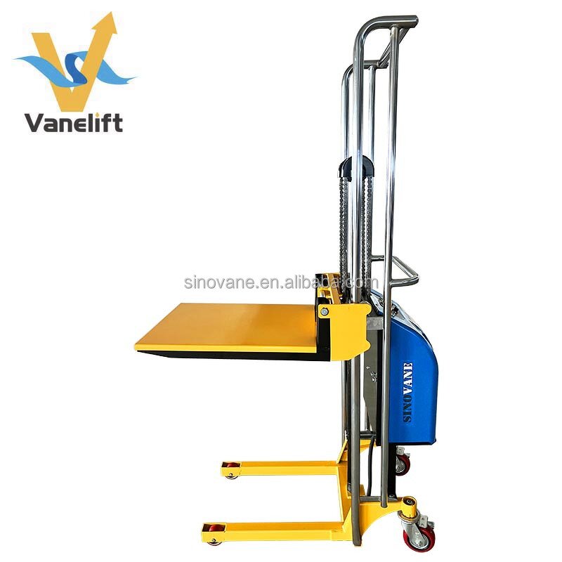 Semi Electric Steel Plate Lifter Manufacturer - Light Duty 1100-1800 mm Motor Mini Fork