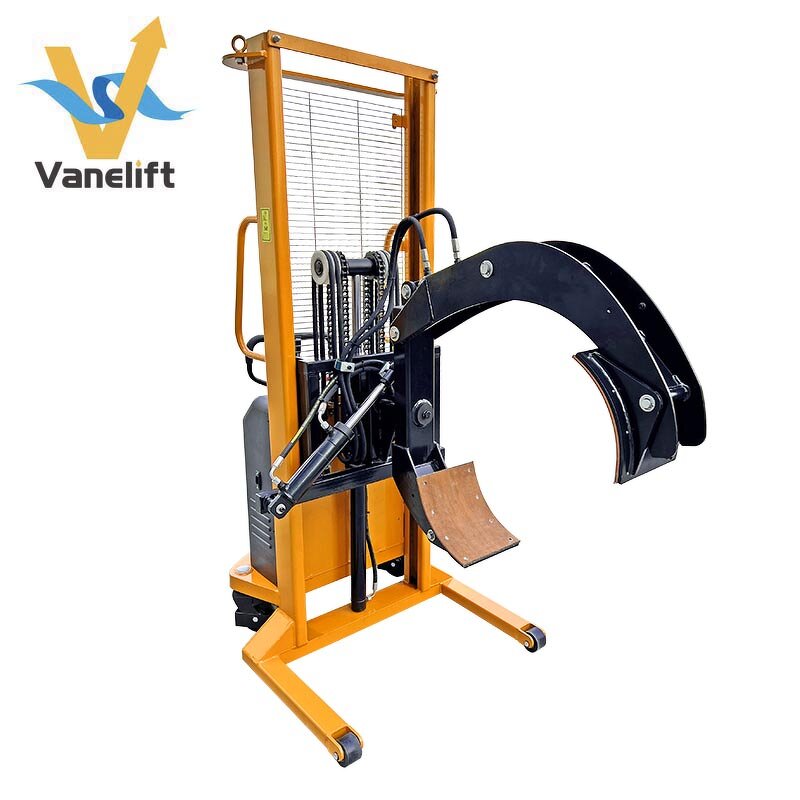 Semi Electric Drum Lifter Supplier - China Factory 300-500 kg Barrel Handling Rotating