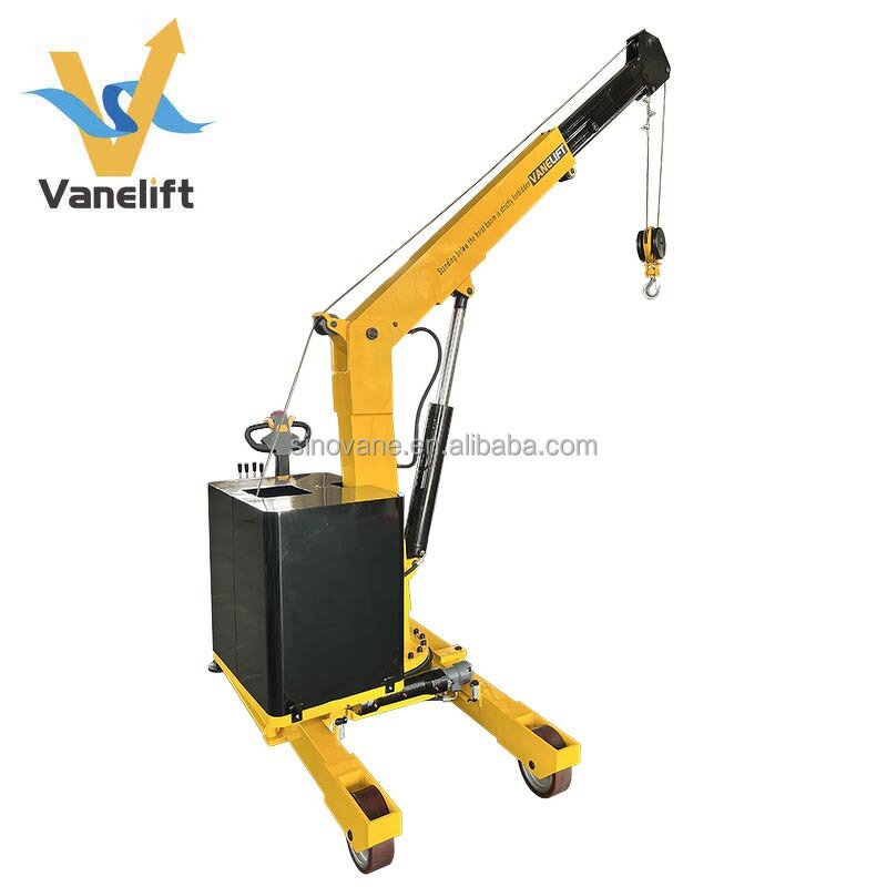 Heavy Duty Electric Turning Crane Factory - 1-2 ton 1000-2000 kg Battery Power Stand-on