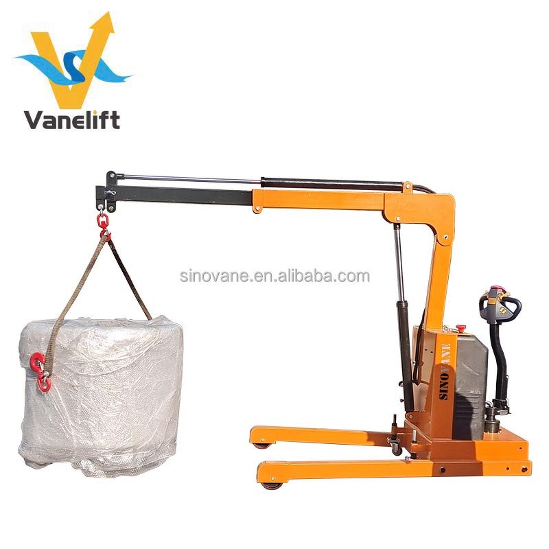 Walkie Type Electric Shop Crane Factory - 200-1100kg China Smart Battery Powered Hook