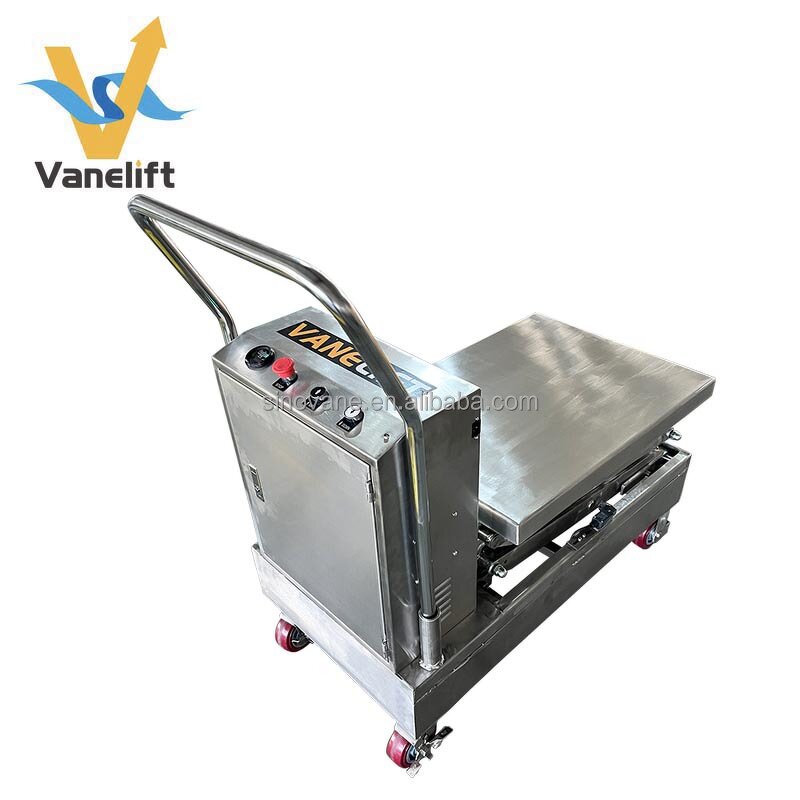 Stainless Steel Electric Lift Table Manufacturer - CE 200-800 kg 304 Automatic Anti Corrosion