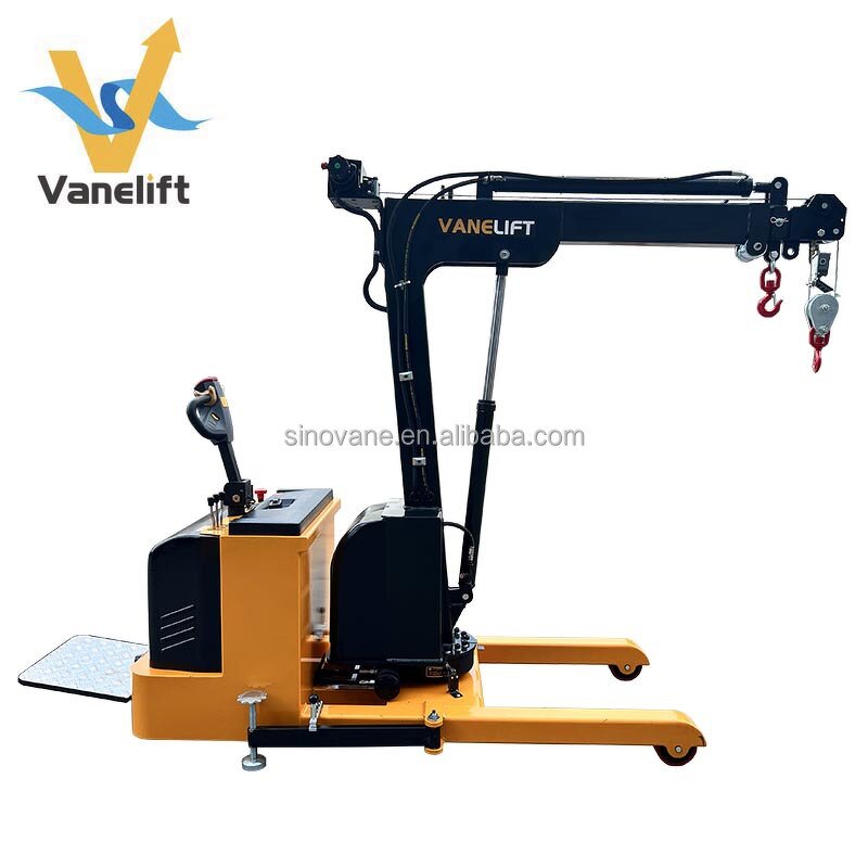 Small Electric Turning Crane Factory - VANELIFT 1.0-2.0 t Turn Hook Lift Remote Control
