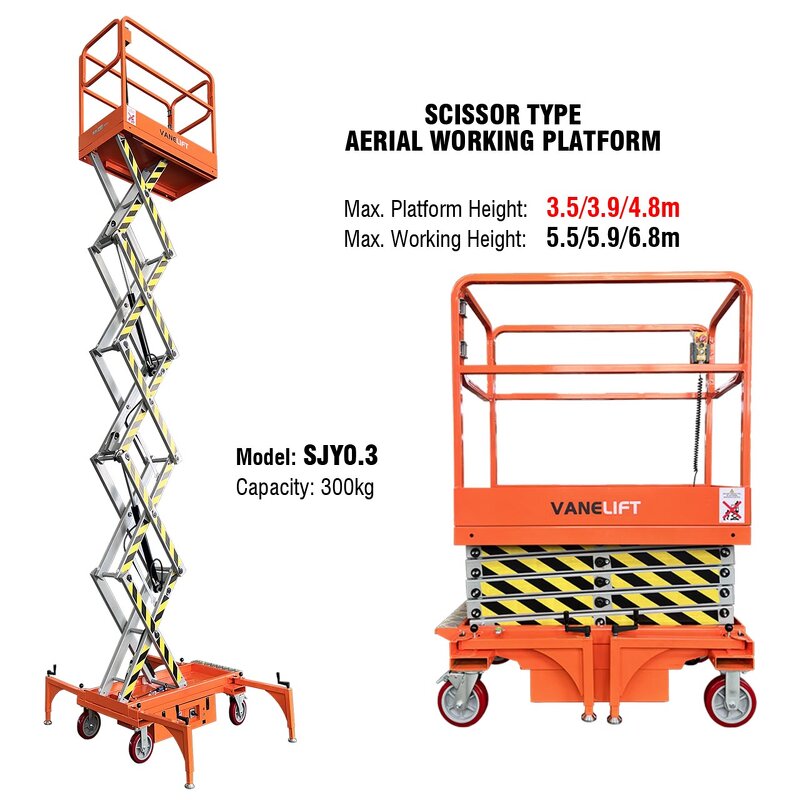 Electric Scissor Elevator Manufacturer - High Quality Lifting Platform for Factory Plant