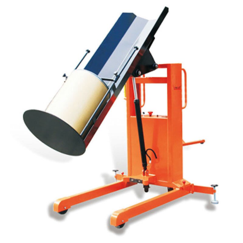 Semi Electric Drum Dumper Factory - Special Design YL400 400kg Portable Battery Barrel