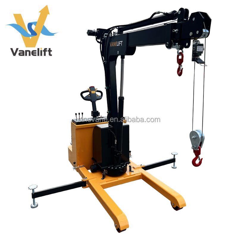 Small Electric Turning Crane Factory - VANELIFT 1.0-2.0 t Turn Hook Lift Remote Control