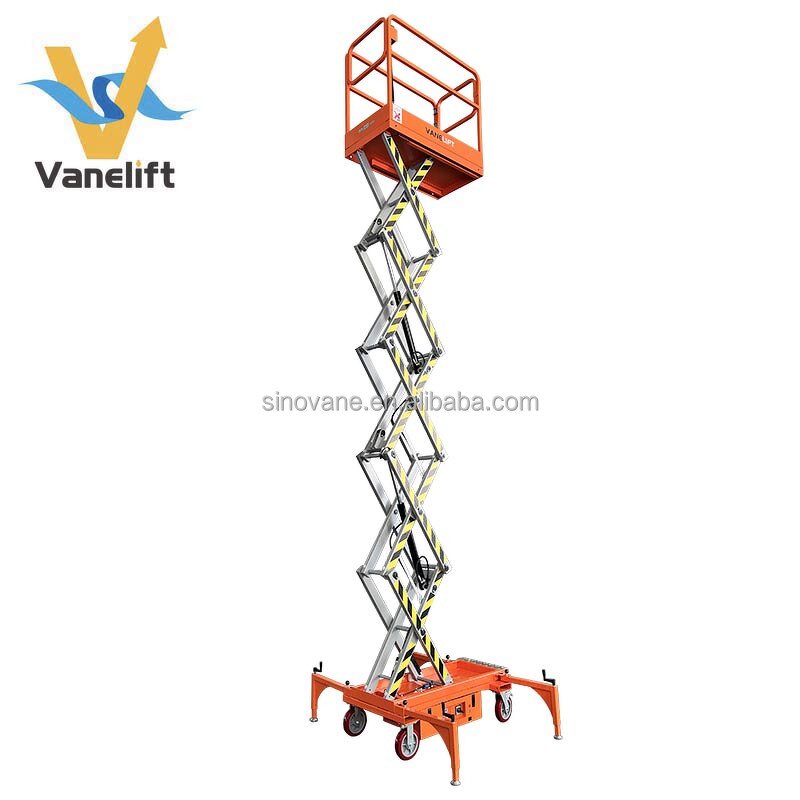 Electric Scissor Hydraulic Manlift Factory - China Factory Economical 3-7m 200-300kg CE
