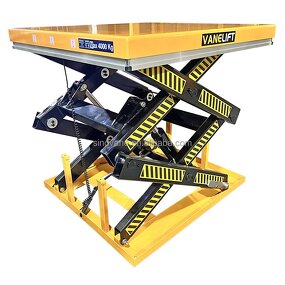 Electric Scissor Platform Manufacturer - 1-10 M 1-10 Ton Battery Power Automatic Hydraulic