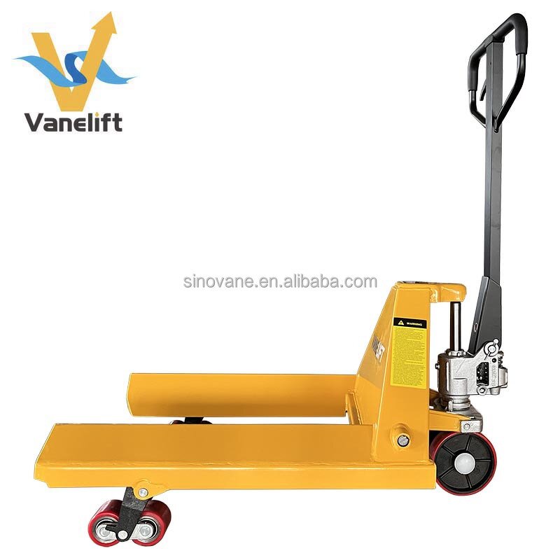 Paper Roll Hand Pallet Truck Supplier - VANELIFT Heavy Duty 1-2 Ton Manual Hydraulic Reel