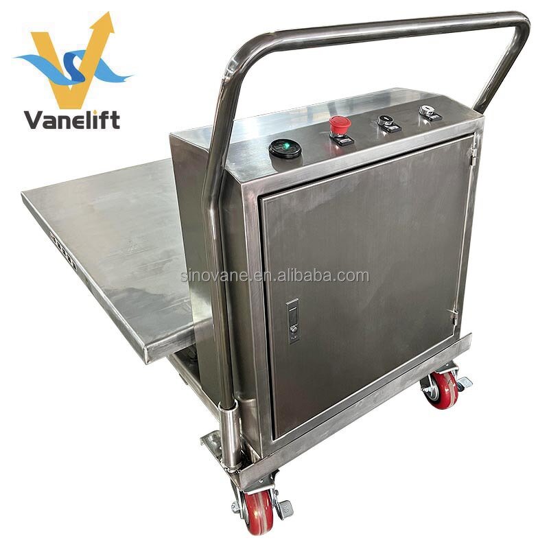 Stainless Steel Elevator Table Manufacturer - China Factory 500-1000 kg 304 Electric Corrosion