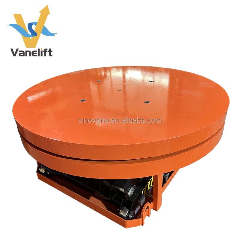 Rotary Lift Table Manufacturer - China Factory 500-2000 kg Automatic Hydraulic Turn