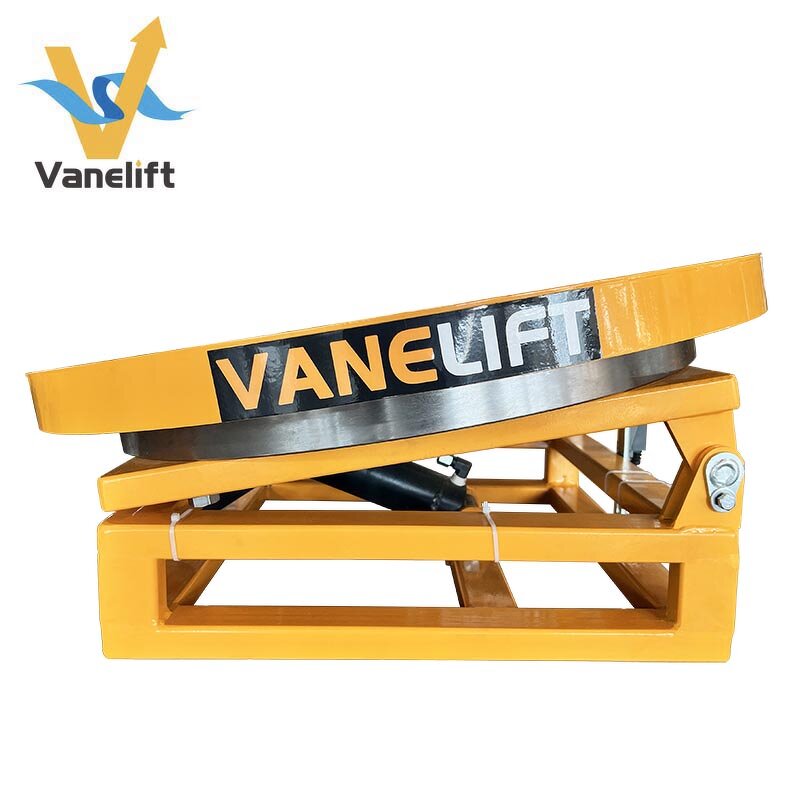 Rotary Lift Table Supplier - Factory Direct 500kg-4T Remote Control Rotatable Turning