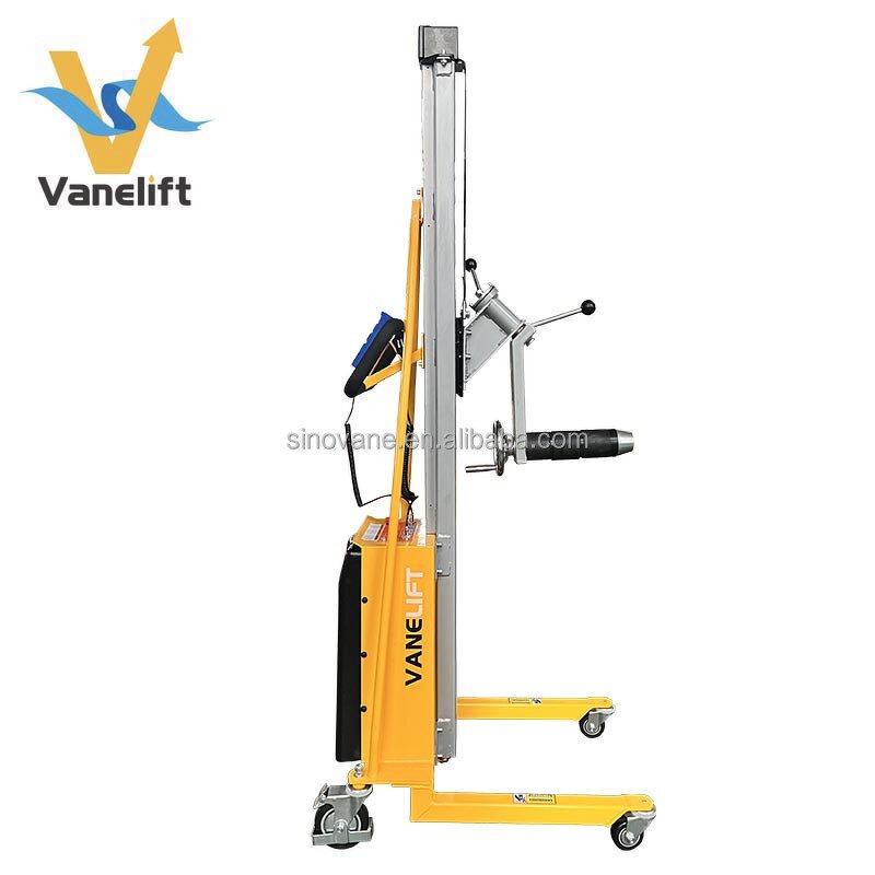 Battery Film Roll Lifter Supplier - Light Duty 100-300 kg Semi Electric Reel Rotator