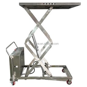 Stainless Steel Electric Lift Table Factory - VANELIFT SS304 316 OEM 500kg Battery Scissor