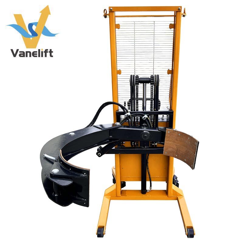 Semi Electric Drum Lifter Supplier - China Factory 300-500 kg Barrel Handling Rotating