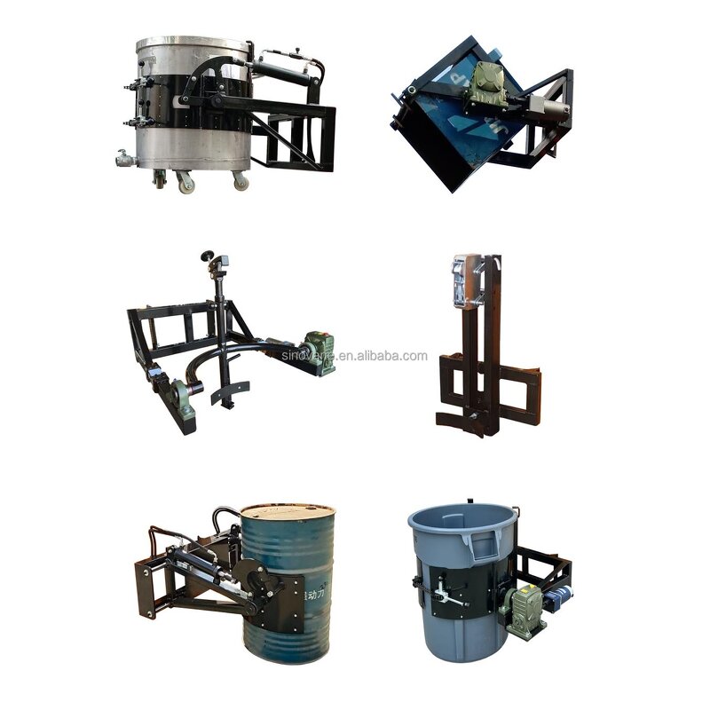 Bucket Rotate Lifter Manufacturer - Battery Powered 200-650 kg Rotary Pail Drum Elevator