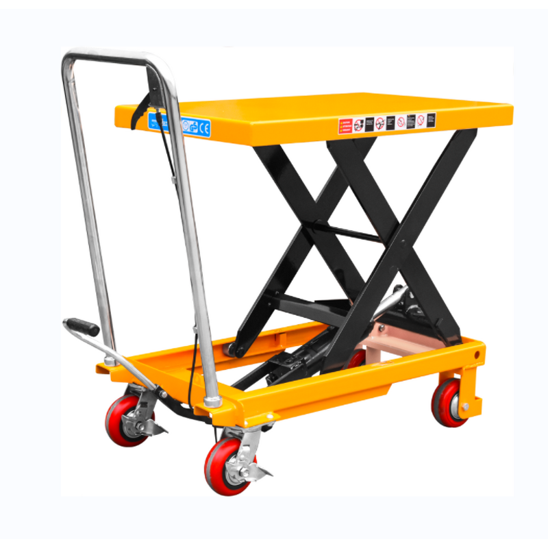Single Scissor Lift Table Manufacturer - Hand Foot Control