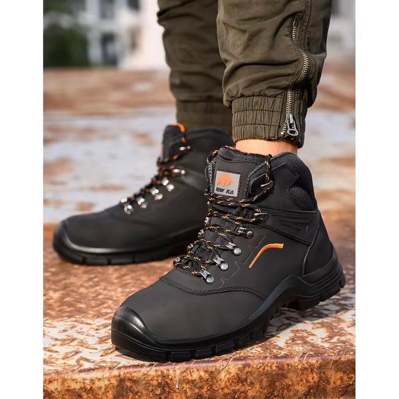 Steel Toe Work Boots Manufacturer - Custom Safety Shoes for Men