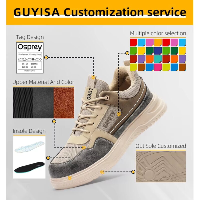 Safety Shoes Factory - OEM Low Cut Casual Safety Footwear